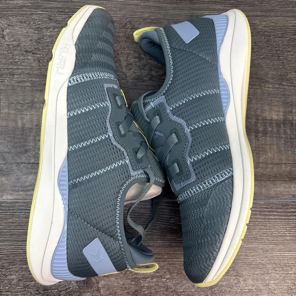 KURU Stride Move Women's 9.5 Sneaker Shoe Blue Haze-Lime Sorbet $149 NEW